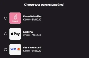 GreatSlots Casino Payment Methods